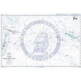 British Admiralty Nautical Chart 4606: Tonga to Archipel des Tuamotu